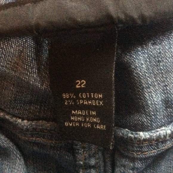 Vintage Y2K Medium Wash Western Denim Boho Venezia Festival Midi Skirt Size 22 - Picture 4 of 5